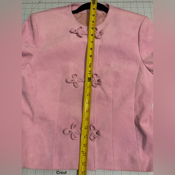 ULTRASUEDE Brand fabric Suit - shade of lavender size 10 - Picture 6 of 15